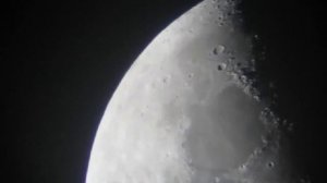 La luna desde Skylux con distintos oculares