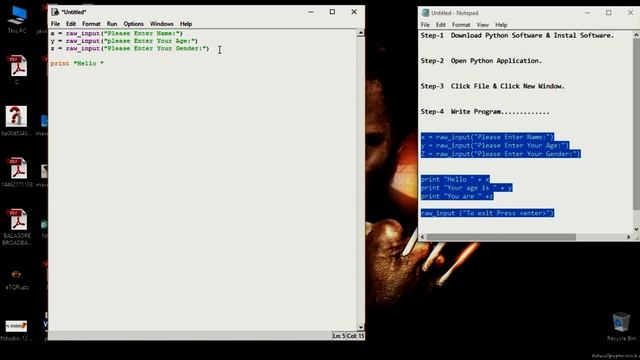 python computer coding languages