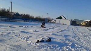 самодельный снегоход из бензопилы