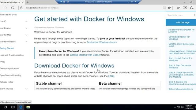Part 2 - Installing and getting started with Docker for Windows смотреть онлайн