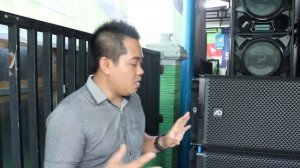 REVIEW Speaker PAsif Line Array 10inc AD V210 JERNIH BANGET