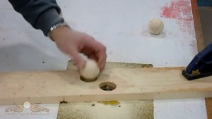 Большие деревянные шары своими руками
