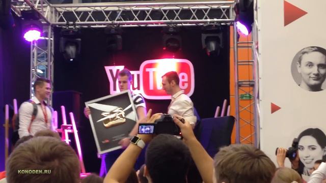 Золотые кнопки YouTube ВИДЕОPEOPLE 2015 смотреть онлайн