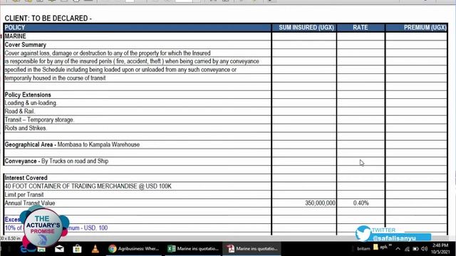 Marine & Goods-in-Transit (GIT) Insurance смотреть онлайн