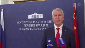 Министр спорта РФ Олег Матыцин пробыл с деловым визитом в КНР
