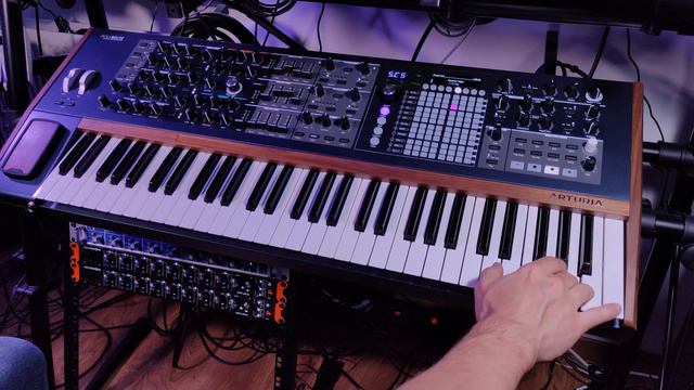 Making a full track using only the Arturia PolyBrute