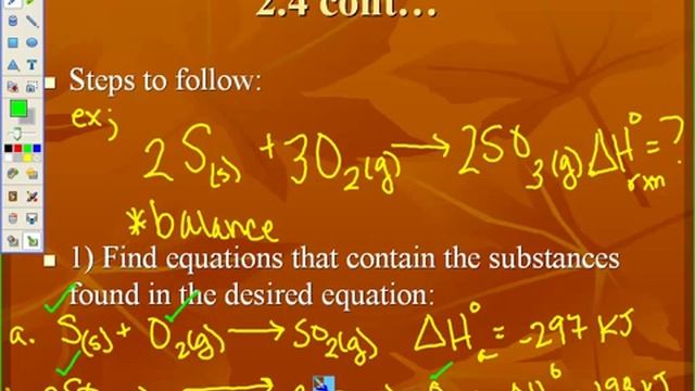 Hess's Law Notes смотреть онлайн