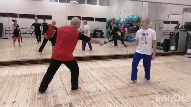 Японское фехтование спочан, тренировка