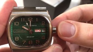 СЛАВА ТЕЛЕВИЗОР переиздание. Современные часы с узнаваемым дизайном.