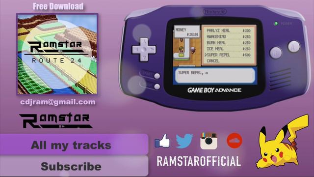 Route 24 (Pokémon Remix) - Ramstar / No copyright music [Free Download] смотреть онлайн