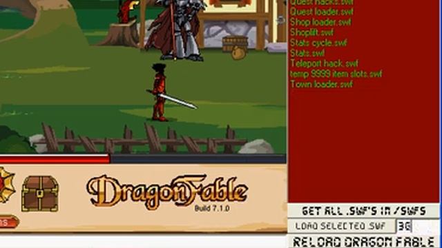 How to load .swf's with Haxory DragonFable V2 смотреть онлайн