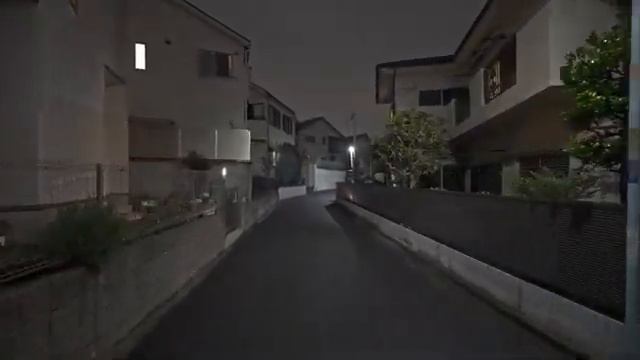 Прогулка по ночному Токио от Мэйдаимаэ до Такайдо・4K HDR