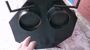 Тепловая пушка на дровах