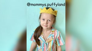 Корона из alize puffy fine