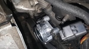 Так работает новый натяжитель с новым ремнём С4 Пикассо.