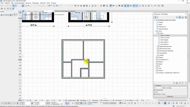 11. Построение стен-1 смотреть онлайн