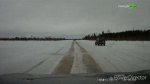 Автодорога Междуреченский - Шугур ХМАО - Югра. Март 2019