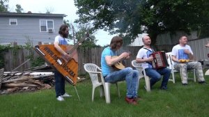 Группа ЛАД из Москвы (#Russianfolkrock) - разминка перед  выступлением #квартирник