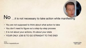 stop "acting as if" & start "taking action" when manifesting (harsh truth)