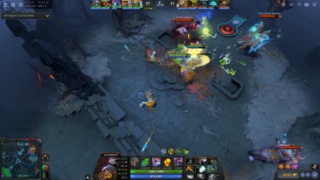 Dota 2 Rampage. СФ УЛЬТАНУЛ В ТОЛПЕ смотреть онлайн