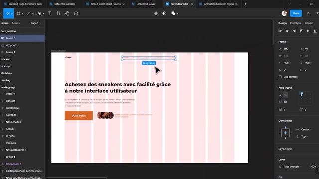 Comment faire une Hero Section avec Figma смотреть онлайн