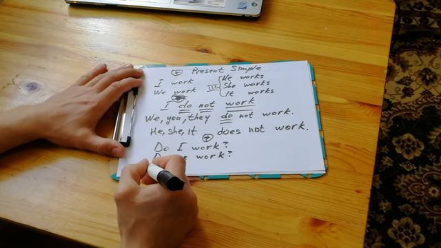 Present Simple (ч. ll )Английский смотреть онлайн