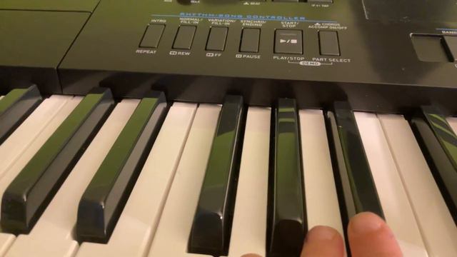 Learn the piano with me with the Casio wk6600 смотреть онлайн