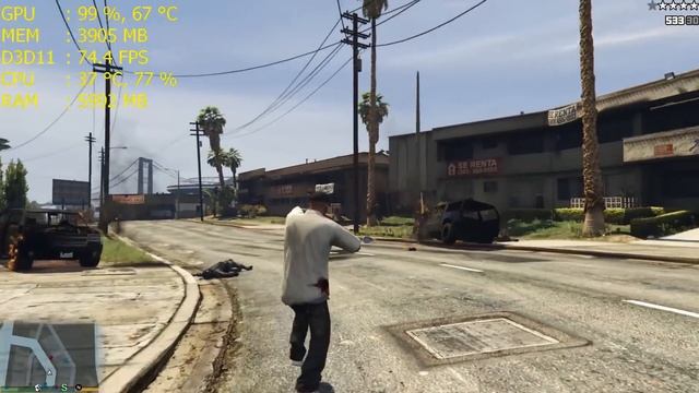 intel core i5 6500+gtx 1060 Grand Theft Auto V-Day and Night смотреть онлайн