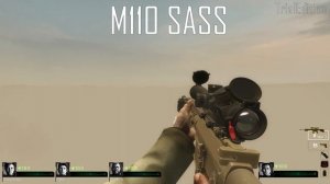 Left 4 Dead 2 - M110 SASS (Military Sniper) Showcase