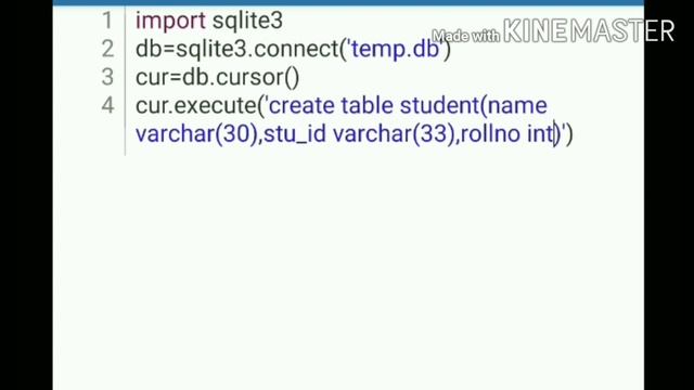 Using database on android | sqlite3 | with Pydroid3 | how to use database on android in projects.