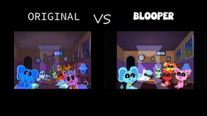 Smiling critters: Original VS Bloopers!! Choose :)