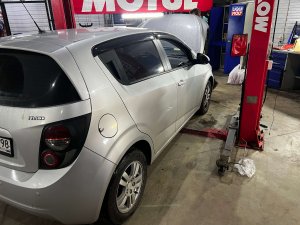 Замена масла в АКПП Chevrolet Aveo T300 Gm 6t30