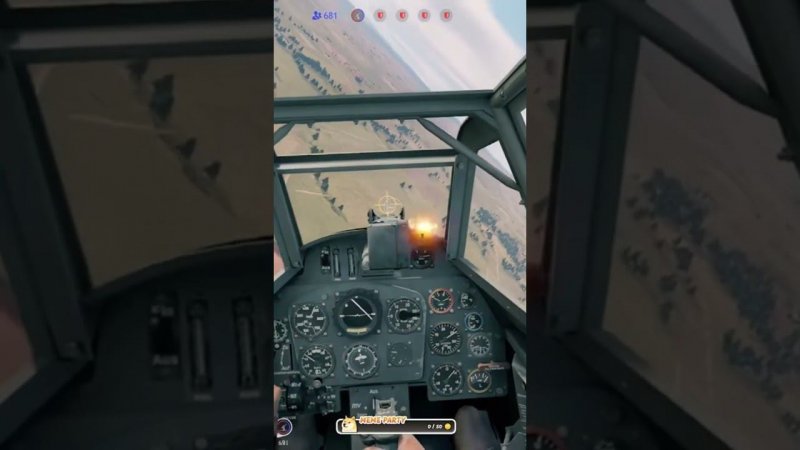 Bf-109K-4 vs P-51D-5 #gaming #gaijin #games #enlisted #shortvideo #shorts