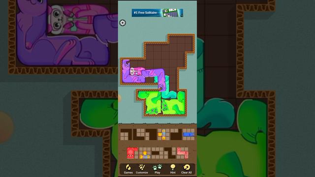 Прохожу первый Уровень сложность трудная (Puzzle cats) смотреть онлайн
