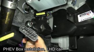 Mitsubishi Outlander PHEV Box installation for pure EV mode