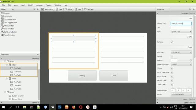 Textfield in JavaFX FXML смотреть онлайн
