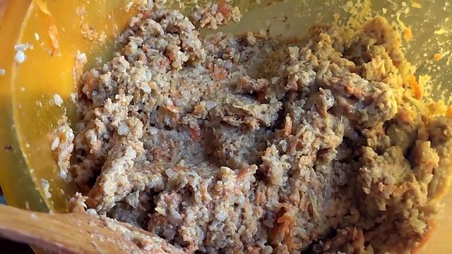 Котлеты из гречки.