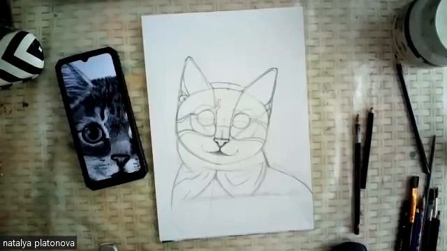 Котенок (простой карандаш) смотреть онлайн