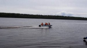 NewStyle-390+4 человека и мотор 18 л.с.