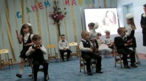 "С днем мамы!" Оркестр "Ложкари", детский сад "Петушок"