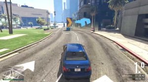 GTA 5 ONLINE - Carrera - Pista: Mas Rapido Mas Sucioso - Coche: Benefactor Schafter V12