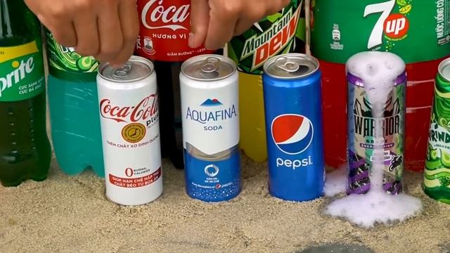 Эксперимент АСМР: приготовить рожок радужного мороженого,Orbeez, Coca-Cola,газированными напитками