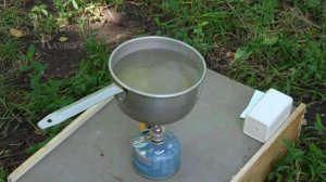 Test традиционной газовой горелки фирмы Kovea Solo stove KB-0409