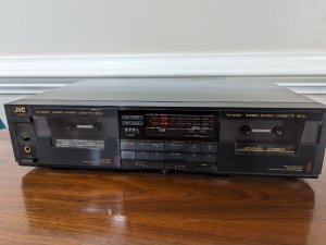 Двухкассетный магнитофон JVC TD-W330 stereo Dual Dolby B C NR-ЯПОНИЯ-Годы выпуска: 1987-1989 гг.