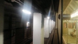 Заезд в оборотный тупик за станции Автозаводская