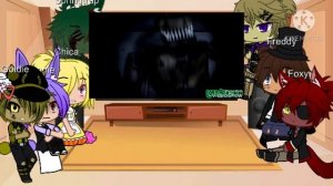 Fnaf 1 reacts to They'll find you