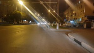 Заезд через пригородный автовокзал. Ночной город. | ЗиУ - 682 | Чебоксары