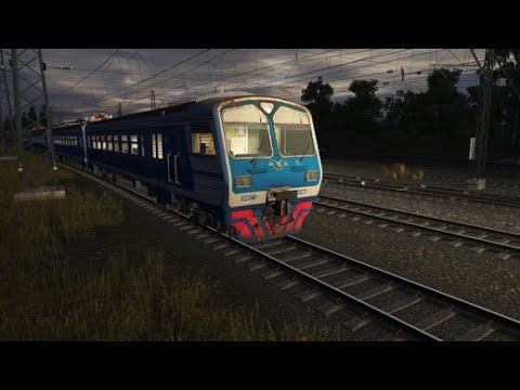 Trainz Railroad Simulator 2022 сценарий "Первая электричка" смотреть онлайн