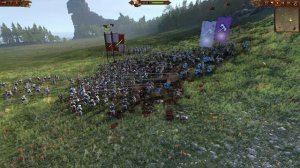 Total War Warhammer III Empire Emperor Karl Franz vs Norsca 4k