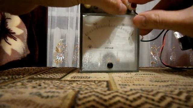 Амперметр учебный Измерение силы тока